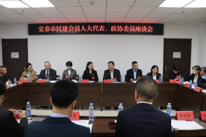 楊文龍出席宜春市民建會員人大代表、政協(xié)委員座談會